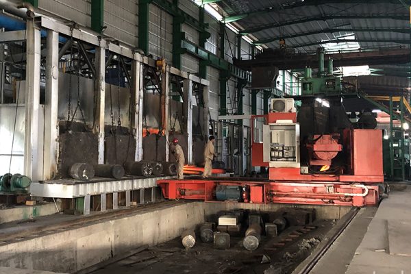 Round steel workshop
